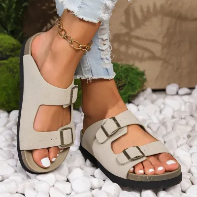 Outdoor Beach Hollowed-Out for Slippers