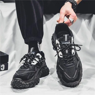 Thick-Soled Non-Slip Running Dad Shoes