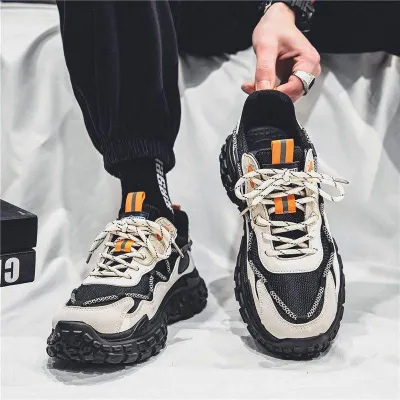 Thick-Soled Non-Slip Running Dad Shoes