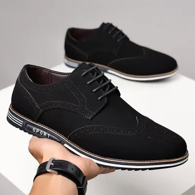 Men's Casual PU Low-Top Shoes 