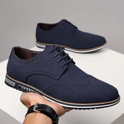 Men's Casual PU Low-Top Shoes 