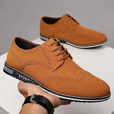 Men's Casual PU Low-Top Shoes 