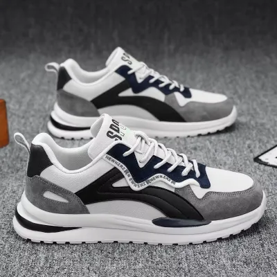 Soft PU Leather Sneakers for Men