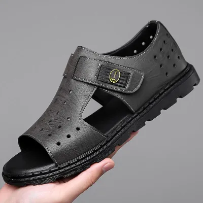Men's Summer Open-Toe Outdoor Slippers 
