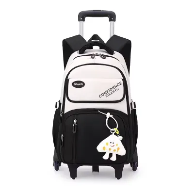Cartoon Pattern Trolley School Backpack