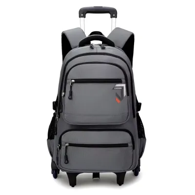 Versatile Detachable School Trolley Backpack