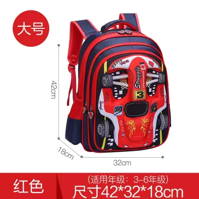 3D Car Schoolbag Backpack for 1-6 Year