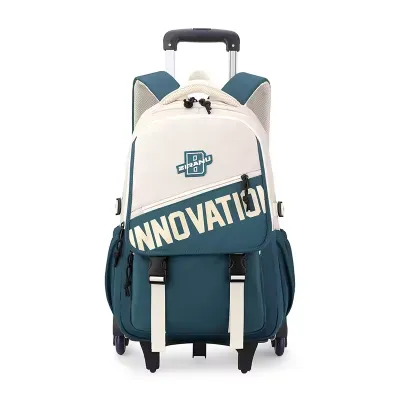 Pull Rod Backpacks for Men Women