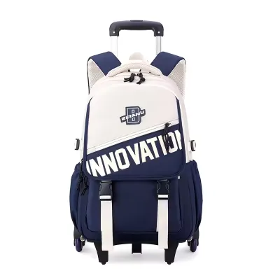 Pull Rod Backpacks for Men Women