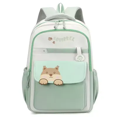 Geometric Korean Style Backpack