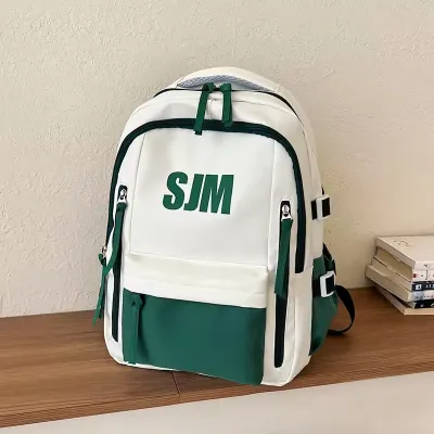 Unisex Custom Logo School Backpack