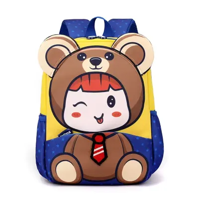 School Backpack Cute Cartoon Print