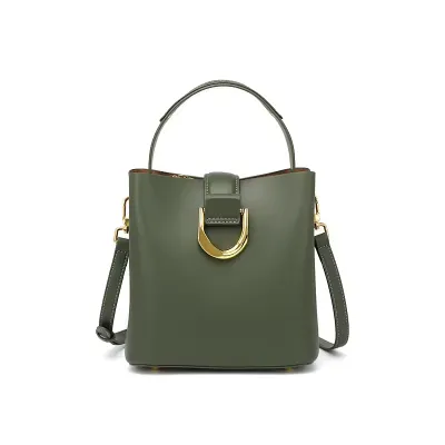 Ladies Luxury Leather Bucket Bag