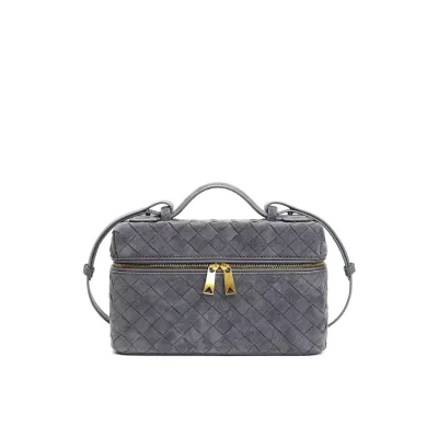 Women's Suede Genuine Leather Clutch Purse