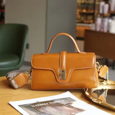 Genuine Cow Leather Handbag for Women