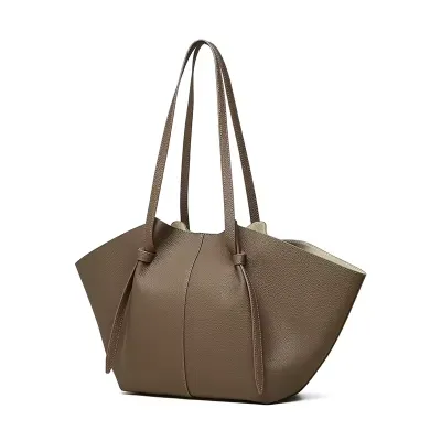 Oversize Women's Genuine Leather Bag
