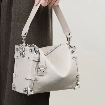  Women'S Single Shoulder Crossbody Box Bag