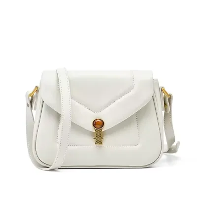  Genuine Cowhide Leather Shoulder Bag