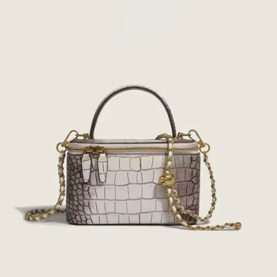  Crocodile Pattern Women Hand Bag
