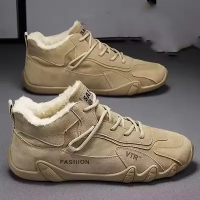 Height Increasing Cotton Boots