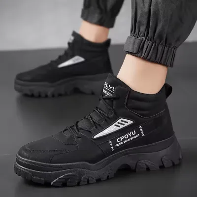 Mens New Breathable High Shoe