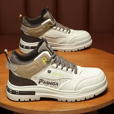 Men's Breathable High Top Shoes