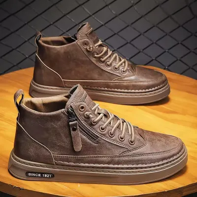 Men's New High-Top Cargo Shoes 