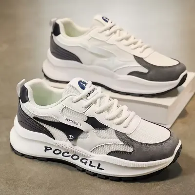  Lace-up Height-Increasing Style Shoe