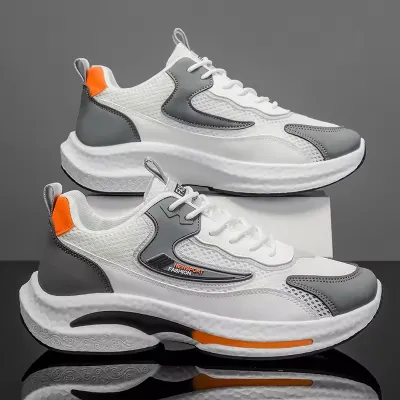 New Men's Lace-Up Breathable Shoe