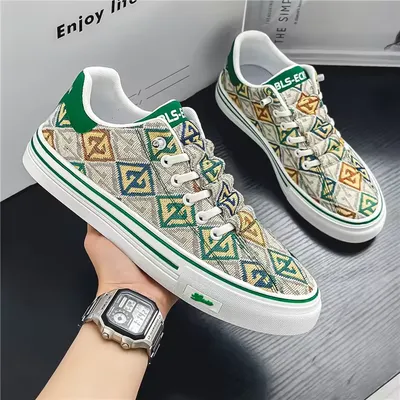 Men's Trendy Canvas Shoes 