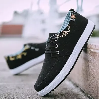 Shoes with Mesh Lining Solid Color