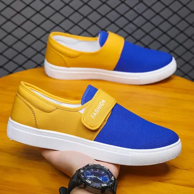Men Cheap Canvas Shoes 