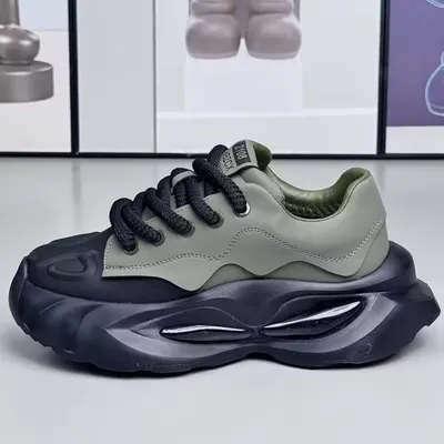 Heightening Slimming Look Bread Shoe