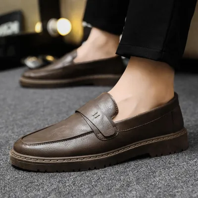 Breathable Flat Business Style Shoe