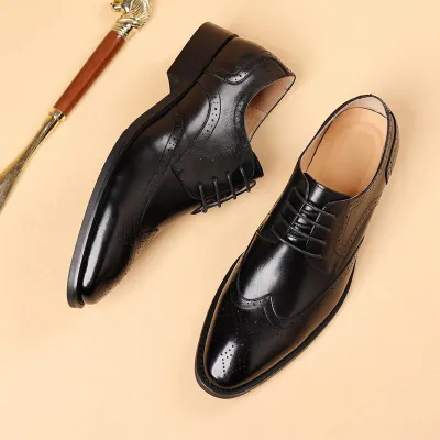 Genuine Leather Oxford Shoe