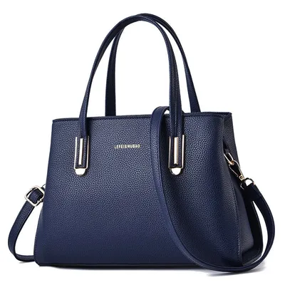 PU Leather Tote Bags for Women