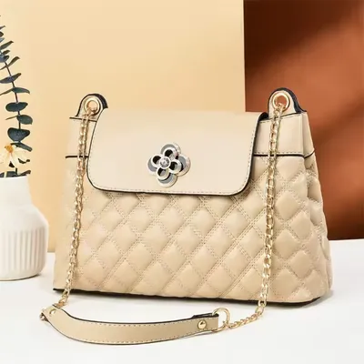 Women's Solid Color Fashionable Handbag 