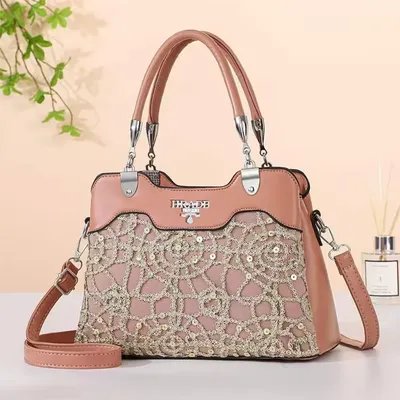 New Fashion Fashion Texture Retro Handbag