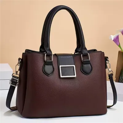 New Popular Pure Color Female Bag