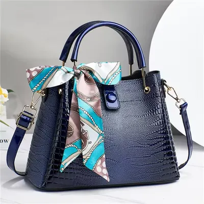 Casual Zipper Tote Bag for Ladies
