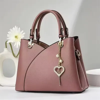 luxury PU handbag combines fashion