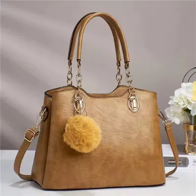 New Solid Color Simple and Versatile Bag