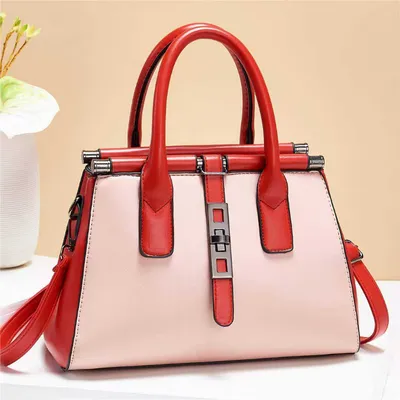  Fashion Casual Big PU Bucket Bag