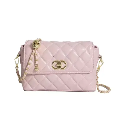 Women's PU Diamond Pattern Bag