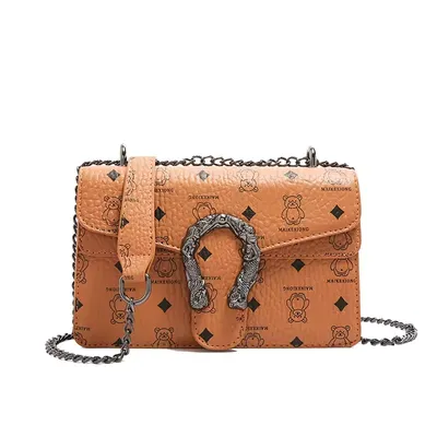 Geometric Pattern Crossbody Bag