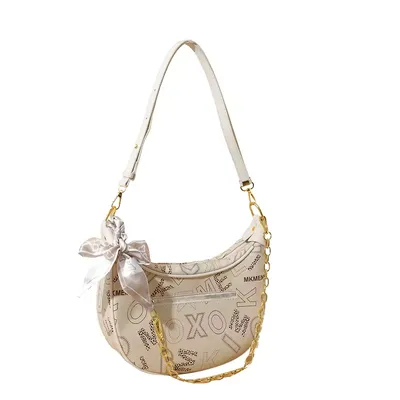 Luxurious PU cross-body bag