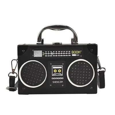 Creative Radio Shoulder Crossbody Bag 