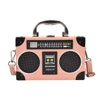 Creative Radio Shoulder Crossbody Bag 
