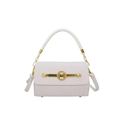 Trend PU Box-shaped Fashion Handbag 