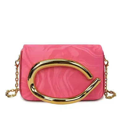 Pattern Portable Shoulder Bag 